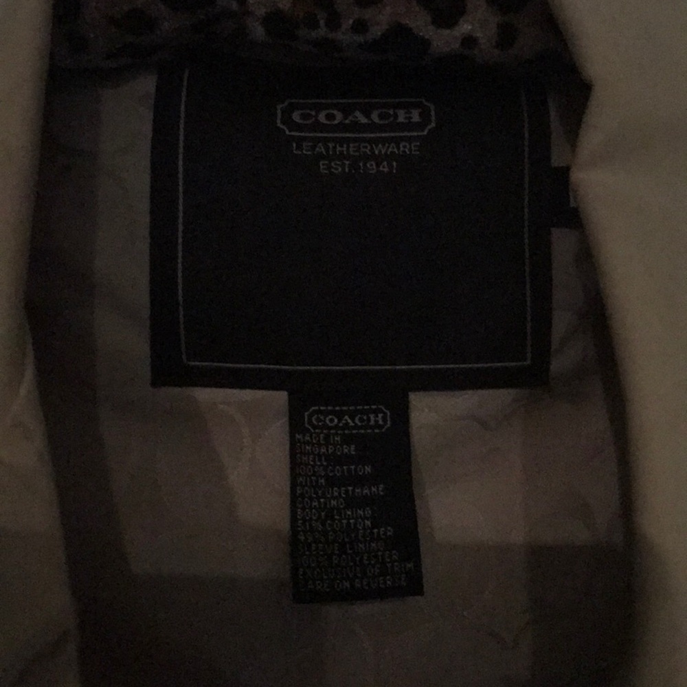 Coach trench coat women’s - Picture 2 of 2